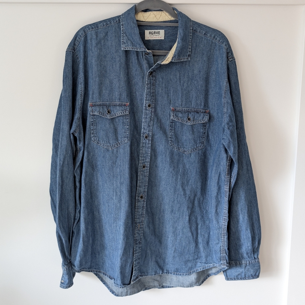 AGAVE Denimsmith‎ Button-Down Shirt Size XL